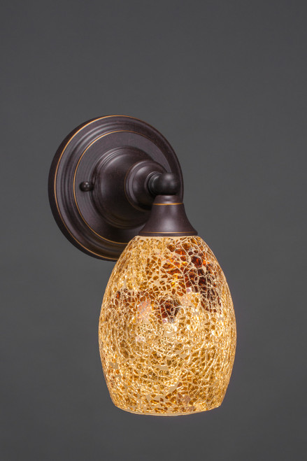 Toltec Lighting - 40-DG-4175 - One Light Wall Sconce - Any - Dark Granite