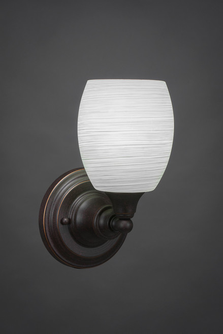 Toltec Lighting - 40-DG-615 - One Light Wall Sconce - Any - Dark Granite