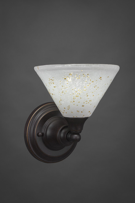 Toltec Lighting - 40-DG-7145 - One Light Wall Sconce - Any - Dark Granite