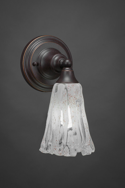 Toltec Lighting - 40-DG-729 - One Light Wall Sconce - Any - Dark Granite