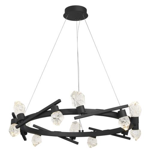 George Kovacs - P1537-066-L - LED Chandelier - Kosmyc - Sand Coal Black