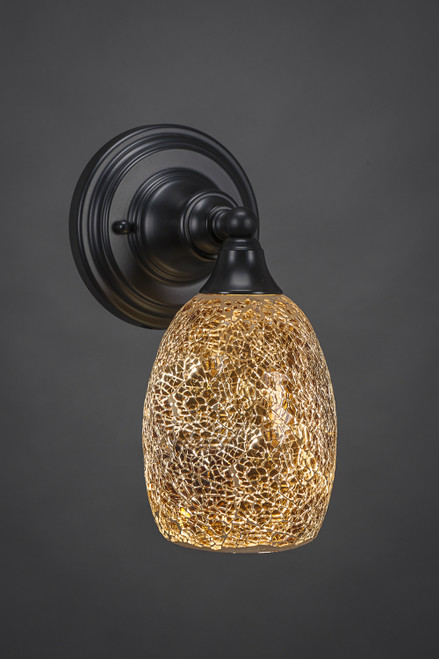 Toltec Lighting - 40-MB-4175 - One Light Wall Sconce - Any - Matte Black