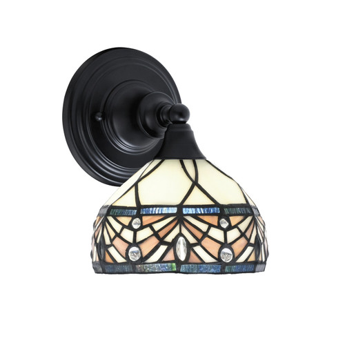 Toltec Lighting - 40-MB-9485 - One Light Wall Sconce - Any - Matte Black