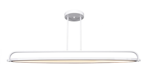 Toltec Lighting - 4148-WH - LED Billiard/Island - Elliptic - White