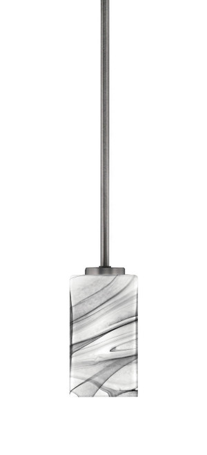 Toltec Lighting - 4501-GP-549 - One Light Mini Pendant - Atlas - Graphite