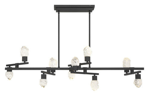 George Kovacs - P1538-066-L - LED Island Pendant - Kosmyc - Sand Coal Black