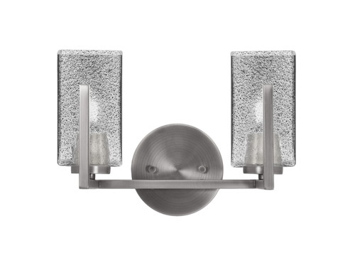 Toltec Lighting - 4512-GP-542 - Two Light Bath Bar - Atlas - Graphite