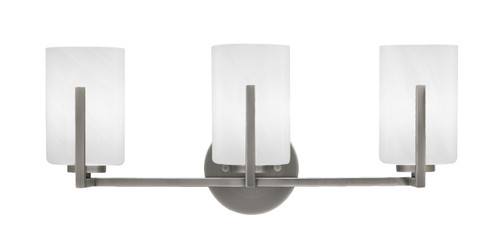 Toltec Lighting - 4513-GP-3001 - Three Light Bath Bar - Atlas - Graphite