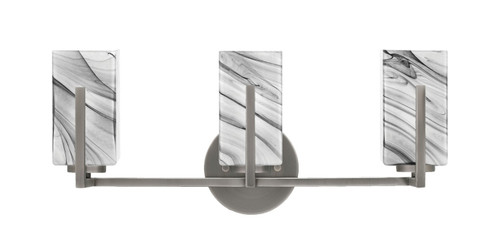 Toltec Lighting - 4513-GP-549 - Three Light Bath Bar - Atlas - Graphite