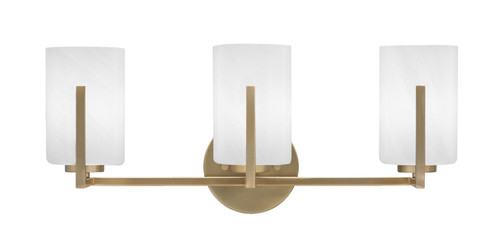 Toltec Lighting - 4513-NAB-3001 - Three Light Bath Bar - Atlas - New Age Brass
