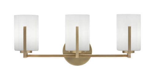 Toltec Lighting - 4513-NAB-310 - Three Light Bath Bar - Atlas - New Age Brass