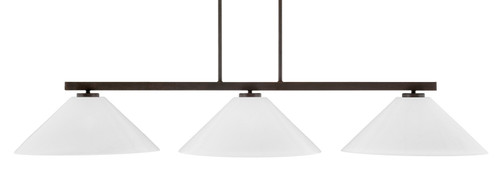 Toltec Lighting - 4523-DG-2161 - Three Light Bar - Atlas - Dark Granite