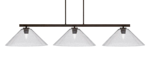 Toltec Lighting - 4523-DG-2162 - Three Light Bar - Atlas - Dark Granite