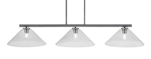 Toltec Lighting - 4523-GP-2162 - Three Light Bar - Atlas - Graphite