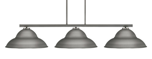 Toltec Lighting - 4523-GP-429 - Three Light Bar - Atlas - Graphite