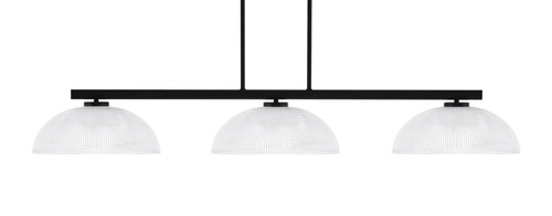 Toltec Lighting - 4523-MB-540 - Three Light Bar - Atlas - Matte Black