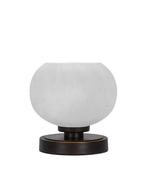 Toltec Lighting - 51-DG-212 - One Light Table Lamp - Luna - Dark Granite