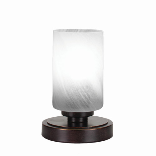 Toltec Lighting - 51-DG-3001 - One Light Table Lamp - Luna - Dark Granite