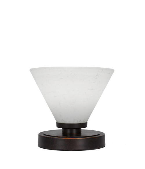 Toltec Lighting - 51-DG-312 - One Light Table Lamp - Luna - Dark Granite