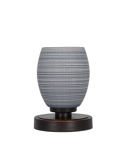 Toltec Lighting - 51-DG-4022 - One Light Table Lamp - Luna - Dark Granite