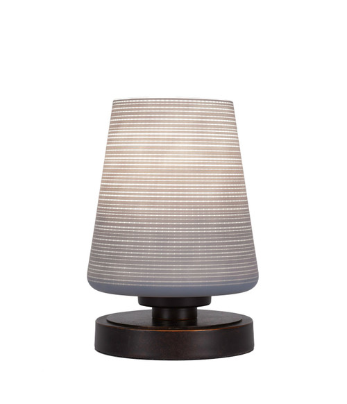 Toltec Lighting - 51-DG-4032 - One Light Table Lamp - Luna - Dark Granite
