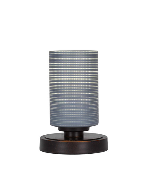 Toltec Lighting - 51-DG-4062 - One Light Table Lamp - Luna - Dark Granite