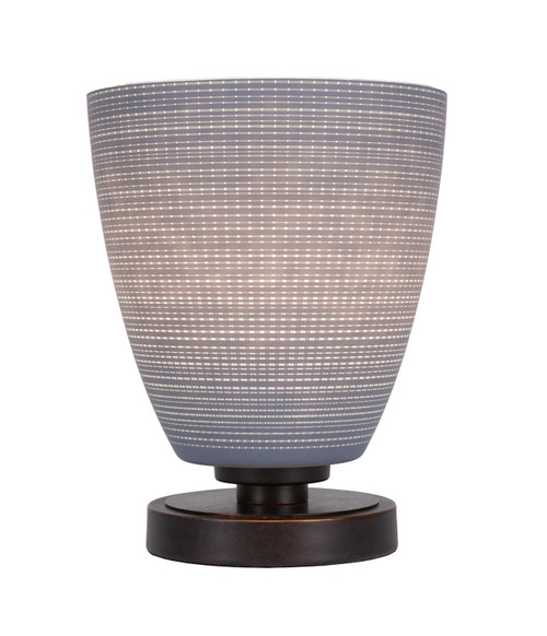 Toltec Lighting - 51-DG-4072 - One Light Table Lamp - Luna - Dark Granite