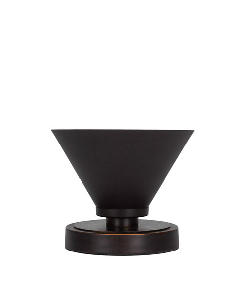 Toltec Lighting - 51-DG-421 - One Light Table Lamp - Luna - Dark Granite