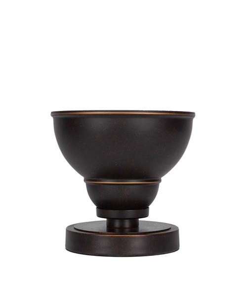 Toltec Lighting - 51-DG-427 - One Light Table Lamp - Luna - Dark Granite