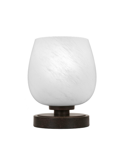 Toltec Lighting - 51-DG-4811 - One Light Table Lamp - Luna - Dark Granite