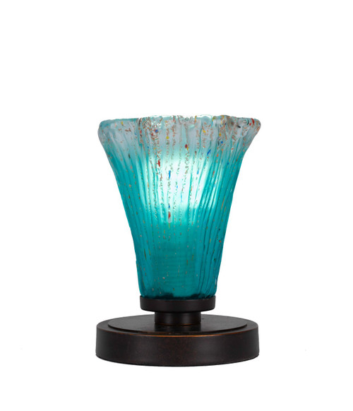 Toltec Lighting - 51-DG-725 - One Light Table Lamp - Luna - Dark Granite