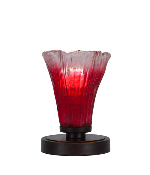 Toltec Lighting - 51-DG-726 - One Light Table Lamp - Luna - Dark Granite