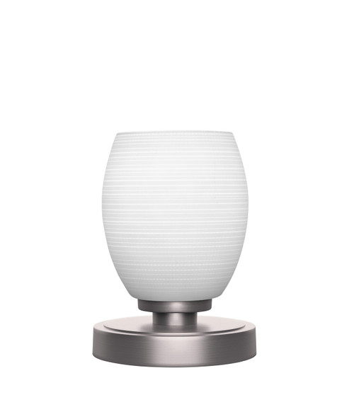 Toltec Lighting - 51-GP-4021 - One Light Table Lamp - Luna - Graphite
