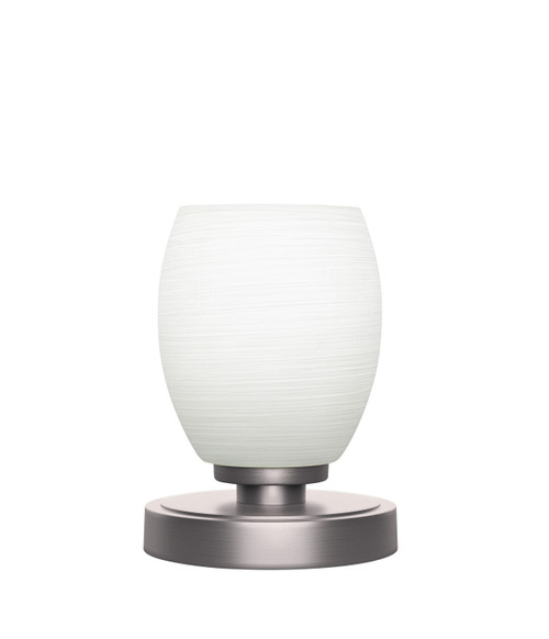 Toltec Lighting - 51-GP-615 - One Light Table Lamp - Luna - Graphite