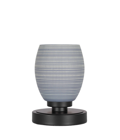 Toltec Lighting - 51-MB-4022 - One Light Table Lamp - Luna - Matte Black