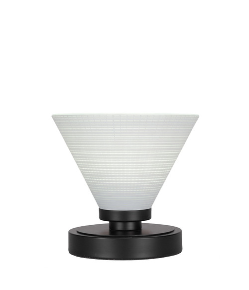 Toltec Lighting - 51-MB-4051 - One Light Table Lamp - Luna - Matte Black