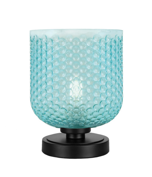 Toltec Lighting - 51-MB-4915 - One Light Accent Lamp - Luna - Matte Black