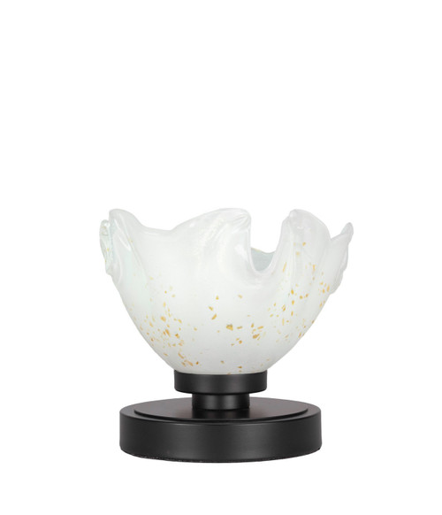 Toltec Lighting - 51-MB-755 - One Light Table Lamp - Luna - Matte Black