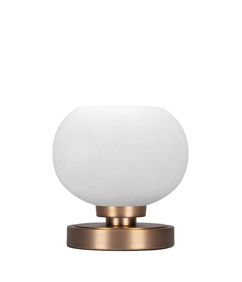 Toltec Lighting - 51-NAB-212 - One Light Table Lamp - Luna - New Age Brass