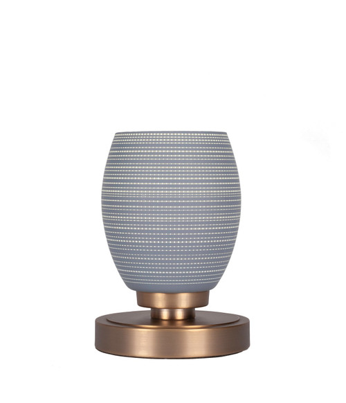 Toltec Lighting - 51-NAB-4022 - One Light Table Lamp - Luna - New Age Brass