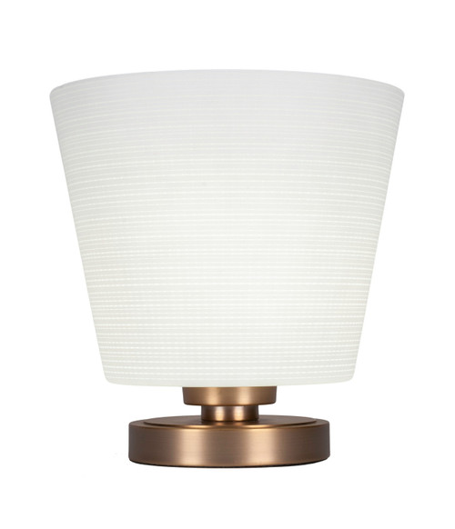 Toltec Lighting - 51-NAB-4081 - One Light Table Lamp - Luna - New Age Brass