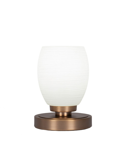 Toltec Lighting - 51-NAB-615 - One Light Table Lamp - Luna - New Age Brass