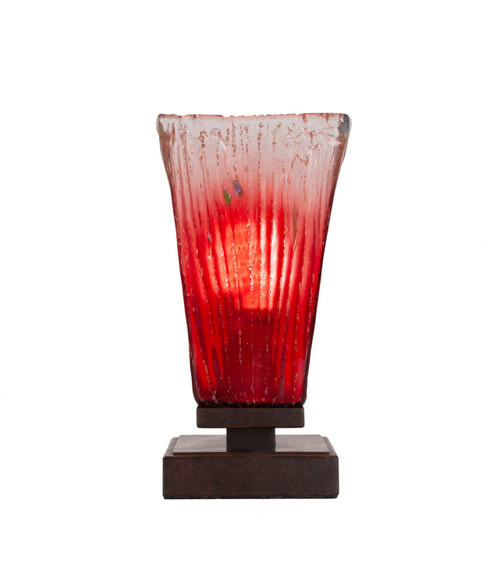 Toltec Lighting - 52-DG-636 - One Light Table Lamp - Luna - Dark Granite