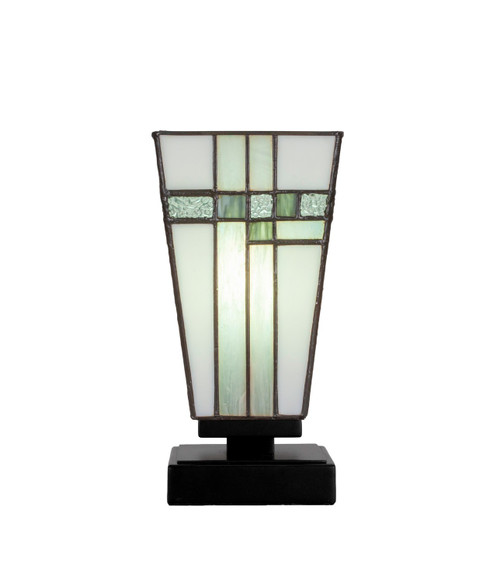 Toltec Lighting - 52-MB-9554 - One Light Table Lamp - Luna - Matte Black