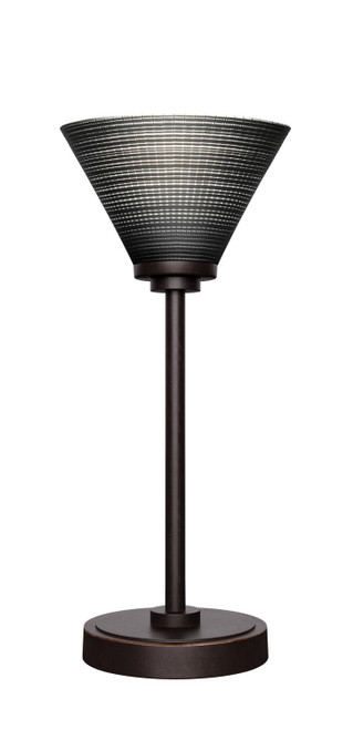 Toltec Lighting - 53-DG-4059 - One Light Table Lamp - Luna - Dark Granite