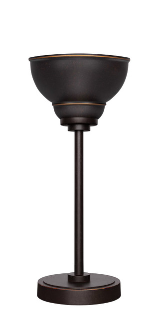 Toltec Lighting - 53-DG-427 - One Light Table Lamp - Luna - Dark Granite