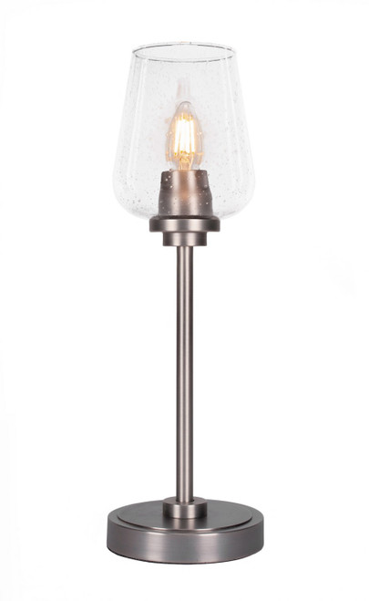 Toltec Lighting - 53-GP-210 - One Light Table Lamp - Luna - Graphite
