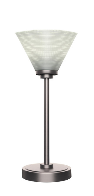 Toltec Lighting - 53-GP-4051 - One Light Table Lamp - Luna - Graphite