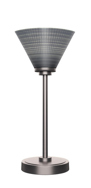 Toltec Lighting - 53-GP-4052 - One Light Table Lamp - Luna - Graphite