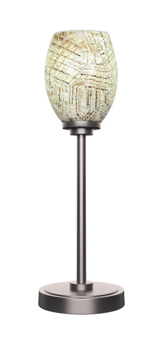 Toltec Lighting - 53-GP-5054 - One Light Table Lamp - Luna - Graphite